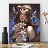 Pretty Girl-Full Round Diamond -30x40cm