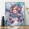 Pretty Girl-Full Round Diamond -30x40cm