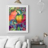 Parrot P - Partial Crystal Diamond - 30x40cm