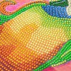 Parrot P - Partial Crystal Diamond - 30x40cm