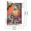 Parrot P - Partial Crystal Diamond - 30x40cm