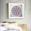 Mandala Datura Tree - Full Round Diamond - 30x30cm