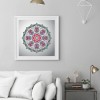 Mandala Datura Tree - Full Round Diamond - 30x30cm
