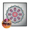 Mandala Datura Tree - Full Round Diamond - 30x30cm