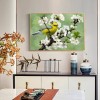 White Plum Blossom - Full Round Diamond - 40x30cm