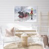 Snow Mountain Train - Full Round Diamond - 40x30cm