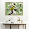 White Plum Blossom - Full Round Diamond - 40x30cm