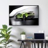 Sports Car - Full Round Diamond - 40x30cm