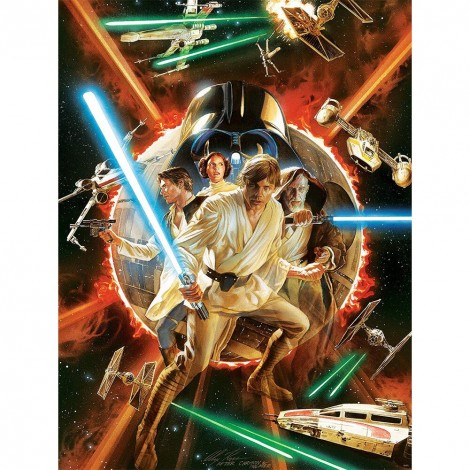 Movie - Full Round Diamond - 35x45cm
