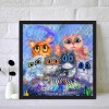 Party Catsfor - Full Round Diamond - 30x30cm