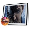 Alien Hero - Full Round Diamond - 40x30cm