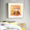 Cartoon Boy - Full Round Diamond - 30x30cm