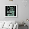 Classic Car - Full Round Diamond - 30x30cm