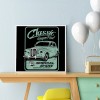 Classic Car - Full Round Diamond - 30x30cm