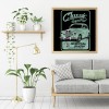 Classic Car - Full Round Diamond - 30x30cm
