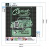 Classic Car - Full Round Diamond - 30x30cm