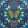 Crystal - Partial Crystal Diamond - 30x30cm