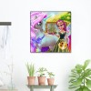 Doll Horn Horse - Full Round Diamond - 40x40cm