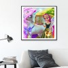 Doll Horn Horse - Full Round Diamond - 40x40cm