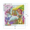 Doll Horn Horse - Full Round Diamond - 40x40cm
