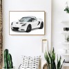 Sports Car - Full Round Diamond - 40x30cm
