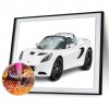 Sports Car - Full Round Diamond - 40x30cm