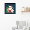 Santa Claus - Full Round Diamond - 30x30cm