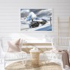 Snow Mountain Train - Full Round Diamond - 40x30cm
