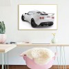 Sports Car - Full Round Diamond - 40x30cm