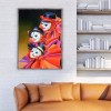 Three Clown - Full Round Diamond - 30x40cm