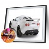 Sports Car - Full Round Diamond - 40x30cm