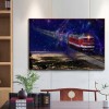 Starry Sky Train - Full Round Diamond - 40x30cm