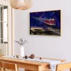 Starry Sky Train - Full Round Diamond - 40x30cm