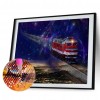 Starry Sky Train - Full Round Diamond - 40x30cm