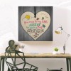 Letters - Full Round Diamond - 40x40cm