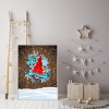 Cartoon Xmas Tree - Full Round Diamond - 30x40cm