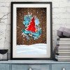 Cartoon Xmas Tree - Full Round Diamond - 30x40cm