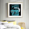 Classic Car - Full Round Diamond - 30x30cm