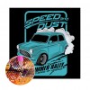 Classic Car - Full Round Diamond - 30x30cm