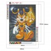 Cartoon MouseBead - Full Round Diamond - 30x40cm