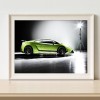Sports Car - Full Round Diamond - 40x30cm