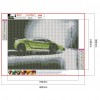 Sports Car - Full Round Diamond - 40x30cm