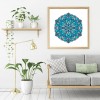 Mandala Datura Tree - Full Round Diamond - 30x30cm