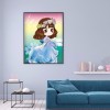 Tiny Princess - Full Round Diamond - 30x40cm