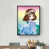 Tiny Princess - Full Round Diamond - 30x40cm