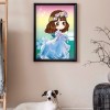 Tiny Princess - Full Round Diamond - 30x40cm