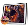 Alien Hero - Full Round Diamond - 40x30cm