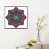 Mandala Datura Tree - Full Round Diamond - 30x30cm