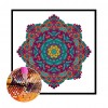 Mandala Datura Tree - Full Round Diamond - 30x30cm