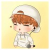 Cartoon Boy - Full Round Diamond - 30x30cm